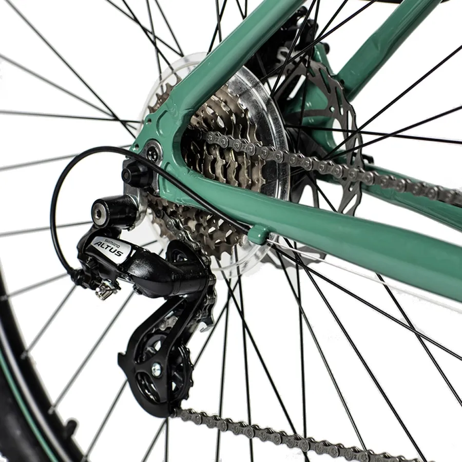 Imagen 1 de 5 de Bicicleta Bug Bikes Mountain 24V R29 Brillante-AQUA/NEGRO