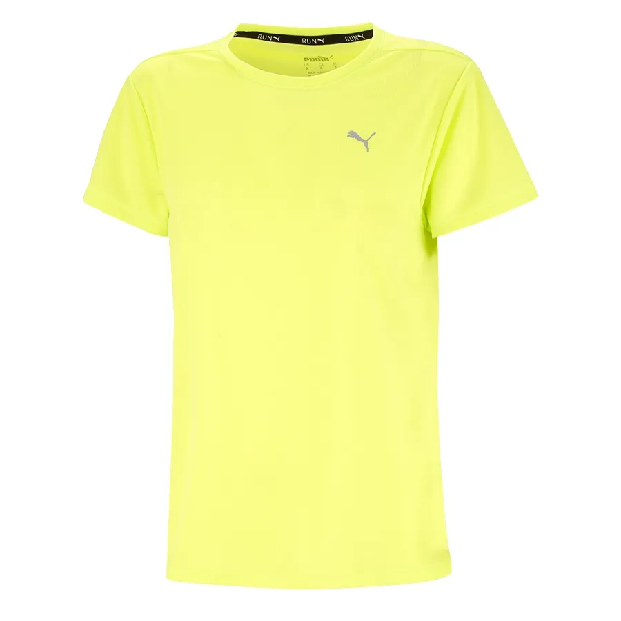 Imagen 0 de 2 de Remera Puma Run Favorite-AMARILLO