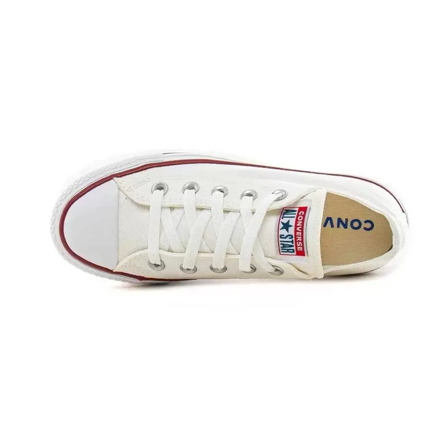 Imagen 2 de 5 de Zapatillas Converse All Star Lift Ox-BLANCO/ROJO