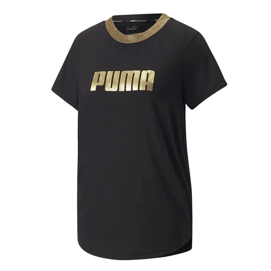 Imagen 0 de 4 de Remera Puma Deco Glam-NEGRO/DORADO