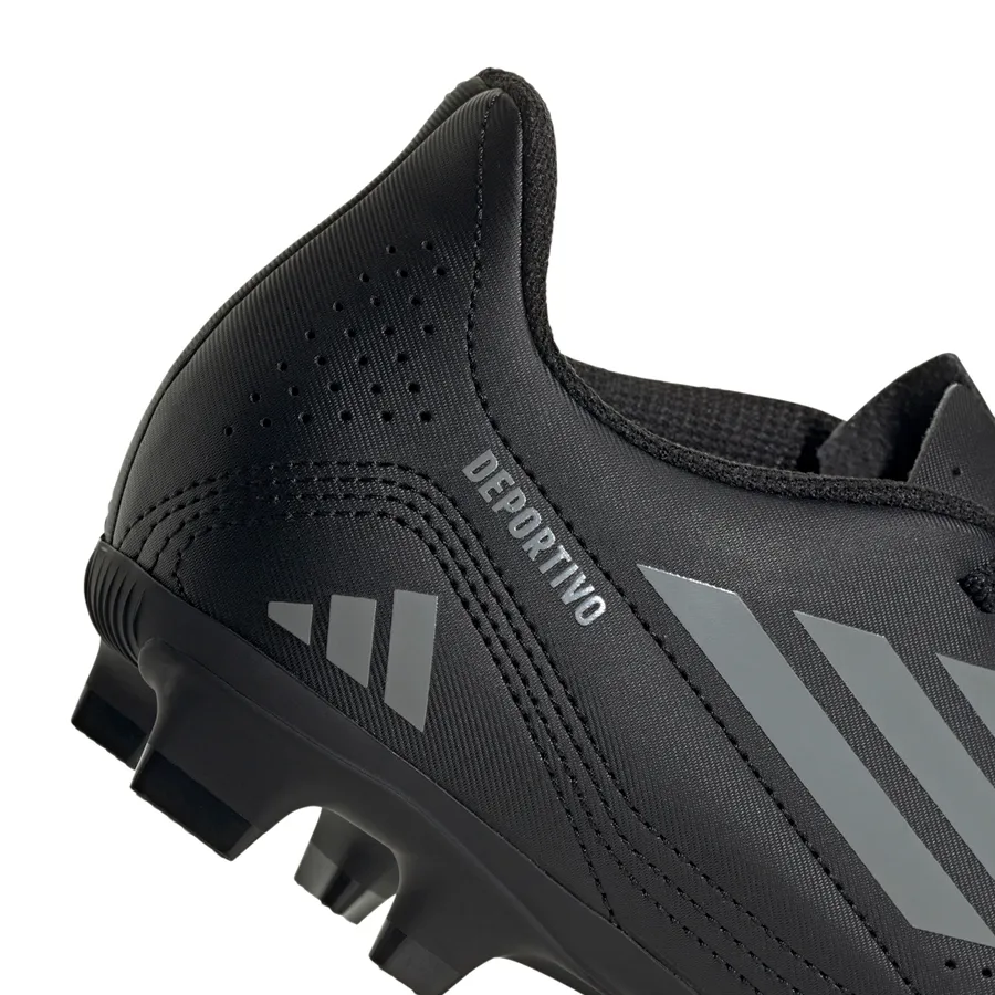 Imagen 5 de 7 de Botines adidas Deportivo III FxG-NEGRO/GRAFITO