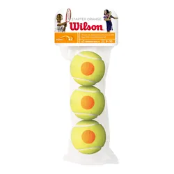 Pelota Wilson Starter Orange 3 Pack