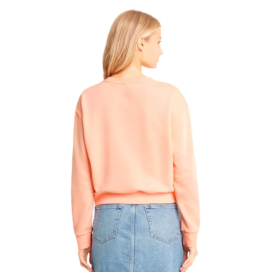 Imagen 3 de 4 de Buzo Puma Rebel Crew Tr-ROSA