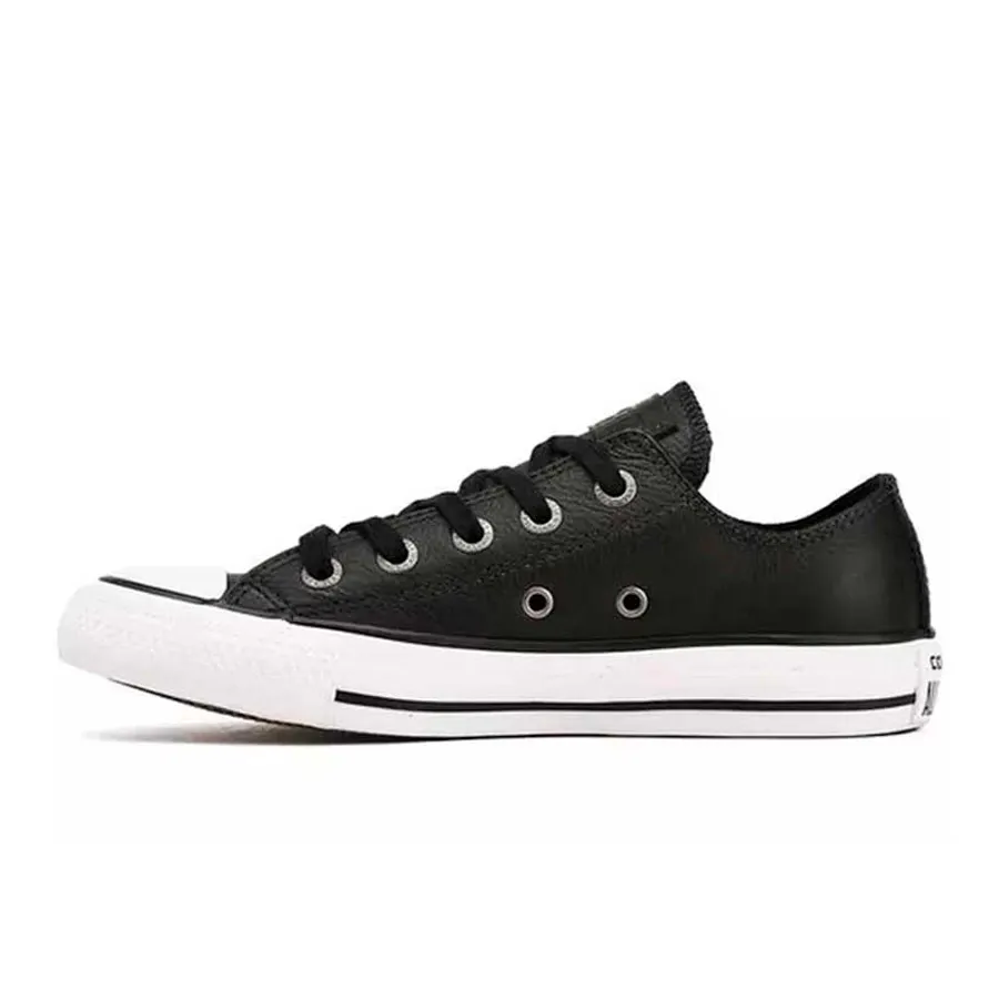 Imagen 1 de 4 de Zapatillas Converse Chuck Taylor All Star Leather Ox-NEGRO