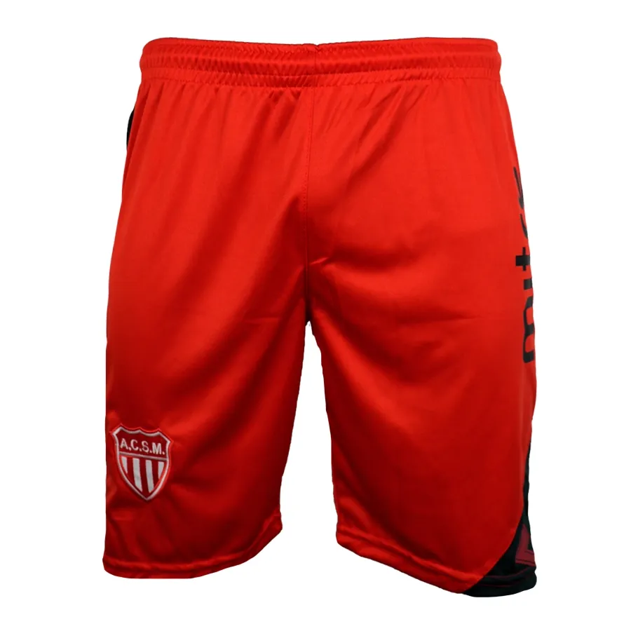 Imagen 0 de 4 de Shorts Mitre Apolo San Martín 23-ROJO/NEGRO