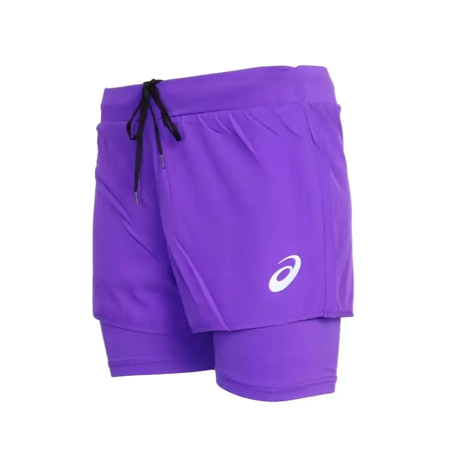 Imagen 0 de 3 de Shorts Asics Core Run 2 In1-VIOLETA