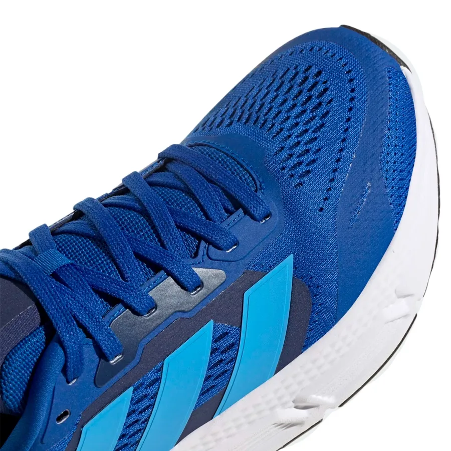 Imagen 5 de 7 de Zapatillas adidas Questar 2-AZUL/CELESTE/VERDE FLUOR