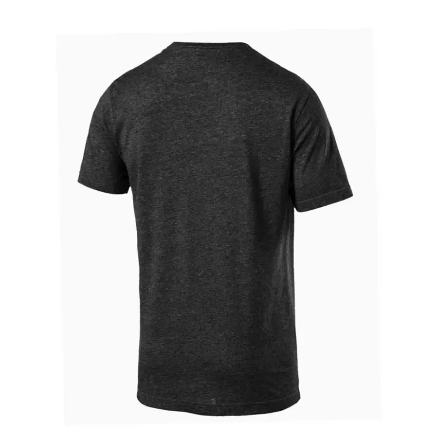 Imagen 1 de 2 de Remera Puma Ess+ Heather-NEGRO