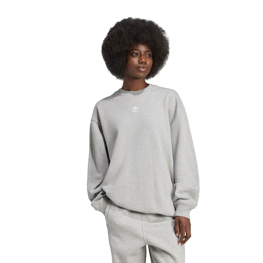 Imagen 0 de 5 de Buzo adidas originals Essentials Oversized-GRIS