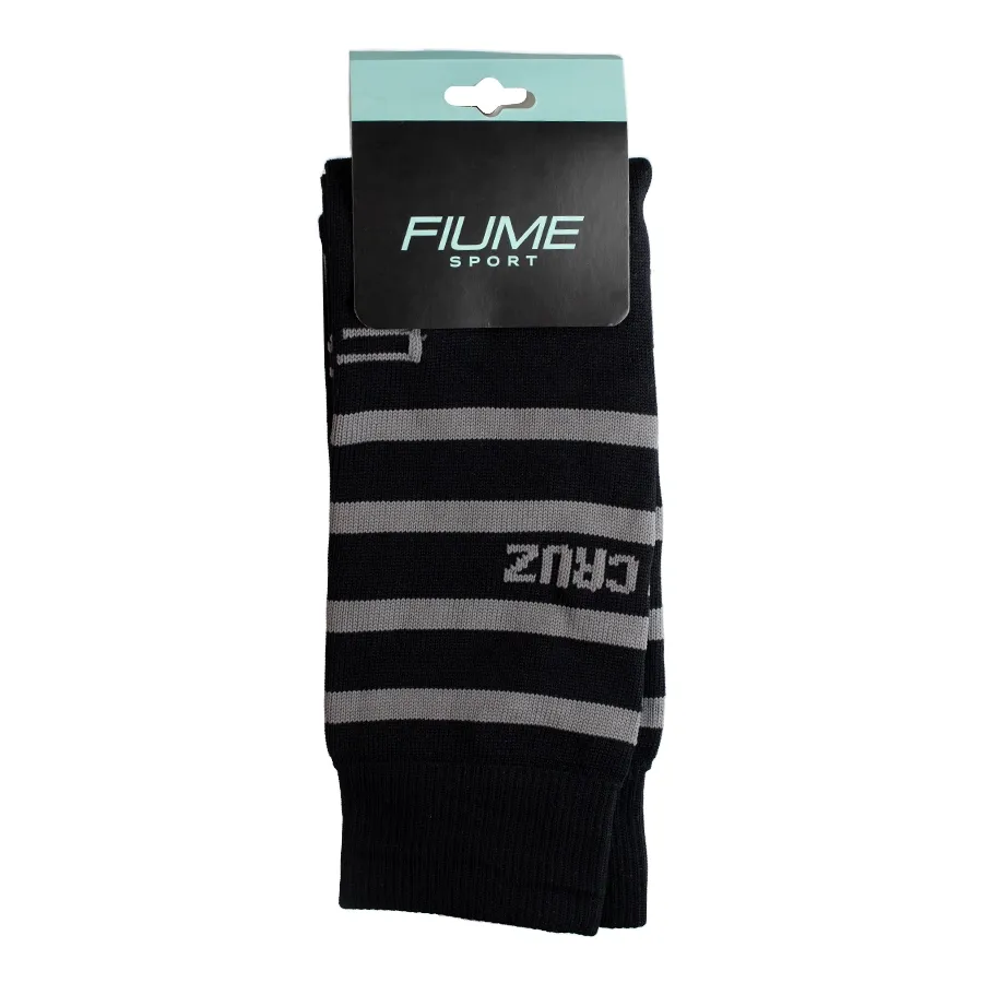 Imagen 2 de 3 de Medias Fiume Sport Arquero Oficial 22 Godoy Cruz-NEGRO/GRIS