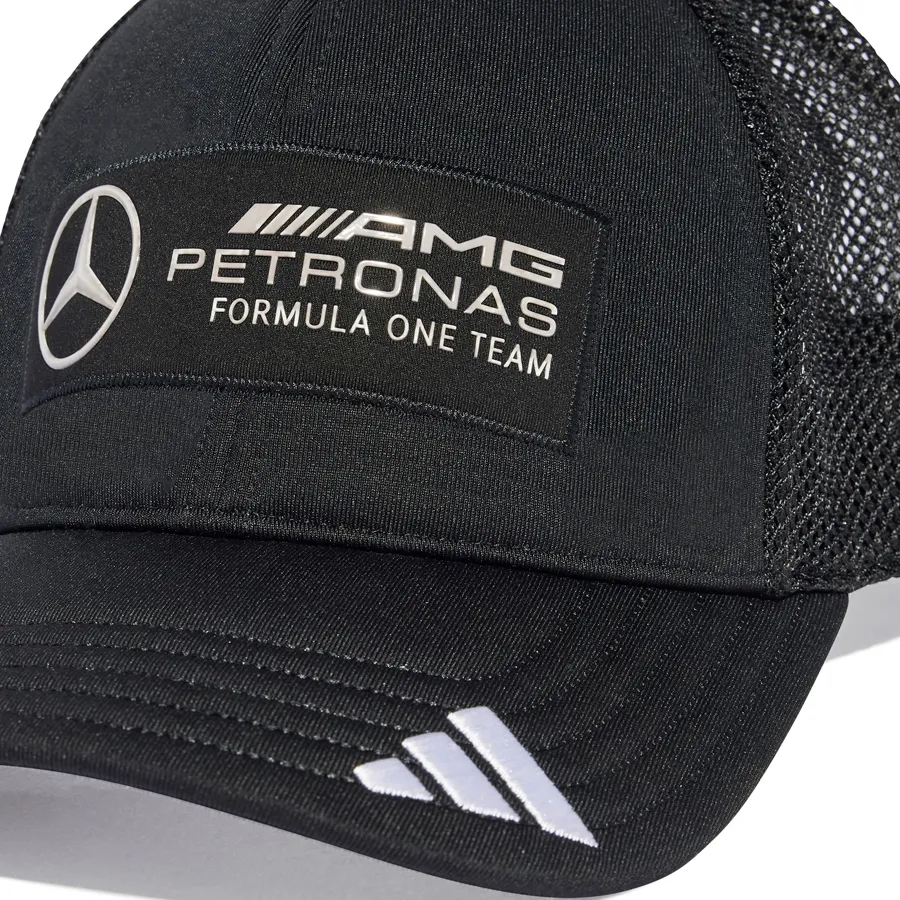 Imagen 3 de 4 de Gorra adidas Mercedes Amg Petronas F1 Team-NEGRO/BLANCO