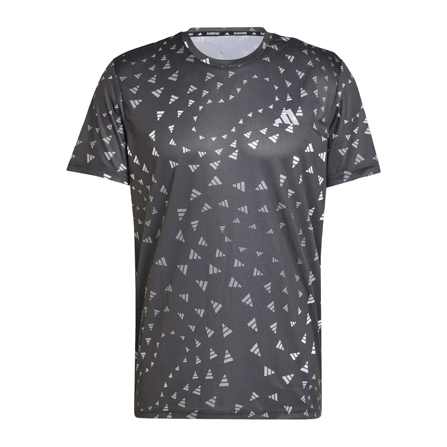 Imagen 4 de 5 de Remera adidas Run It Bl-BLANCO/NEGRO