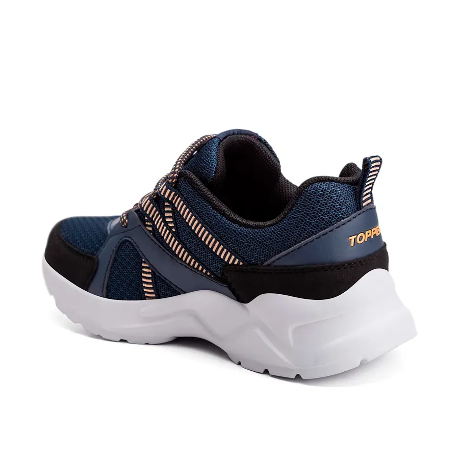 Imagen 2 de 5 de Zapatillas Topper Chalpa Kids-MARINO/NEGRO