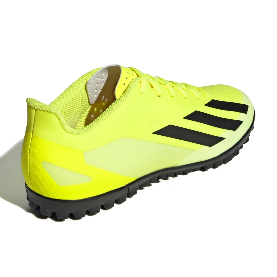 Imagen 1 de 7 de Botines adidas X Crazyfast Club Tf-AMARILLO FLUOR/NEGRO