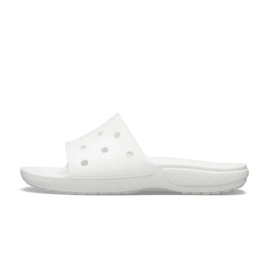 Imagen 1 de 5 de Ojotas Crocs Classic Slide-BLANCO