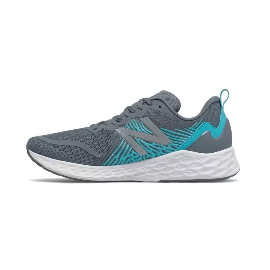 Imagen 1 de 4 de Zapatillas New Balance Fresh Foam Tempo-GRIS/CELESTE
