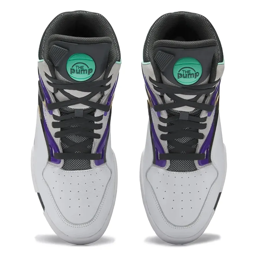 Imagen 2 de 5 de Zapatillas Reebok Pump Omni Zone II-BLANCO/GRIS/VERDE