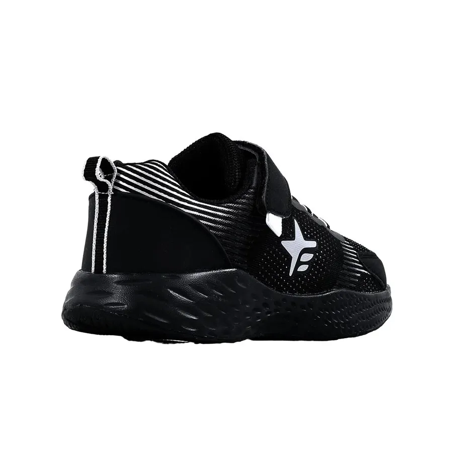 Imagen 2 de 4 de Zapatillas Footy Deportivas-NEGRO/PLATA