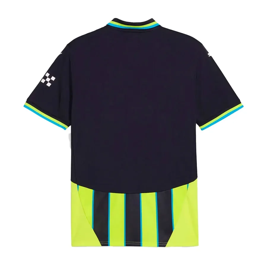 Imagen 4 de 5 de Camiseta Puma Manchester City-NEGRO/VERDE FLUOR