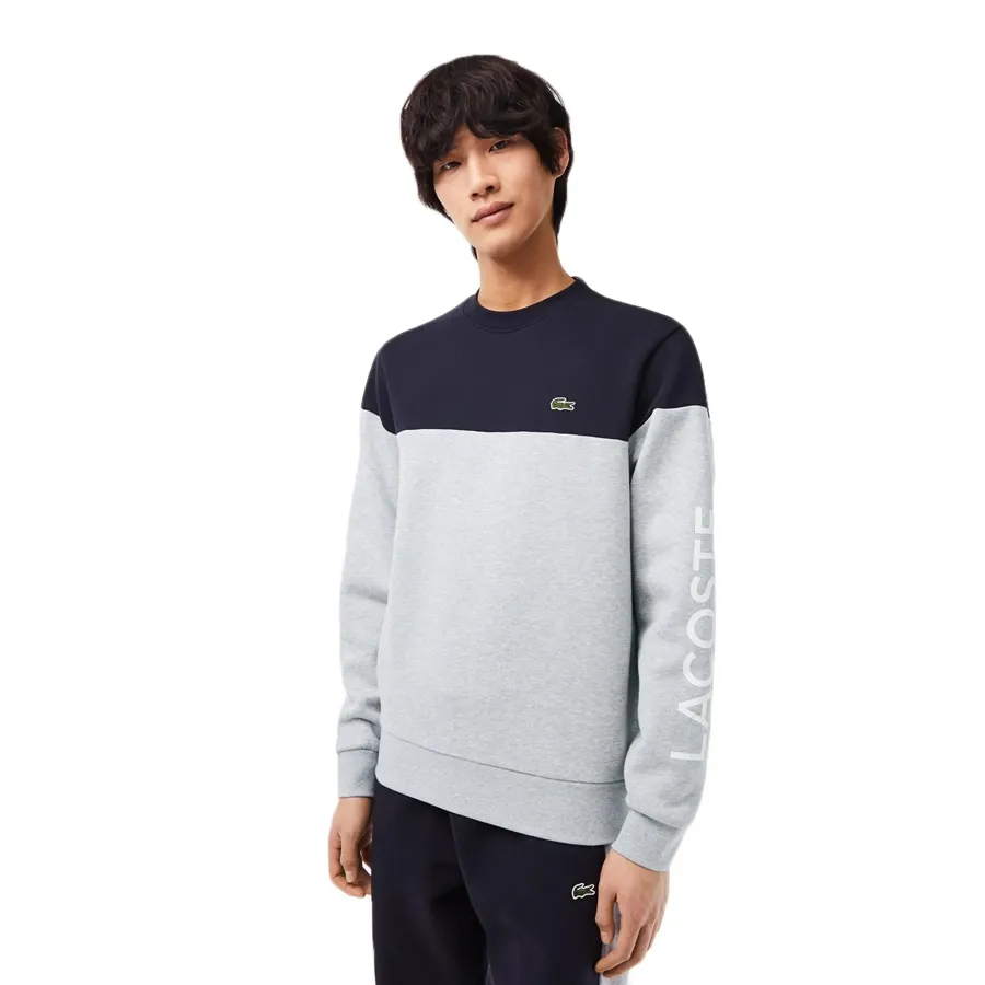 Imagen 1 de 6 de Buzo Lacoste -GRIS/NEGRO