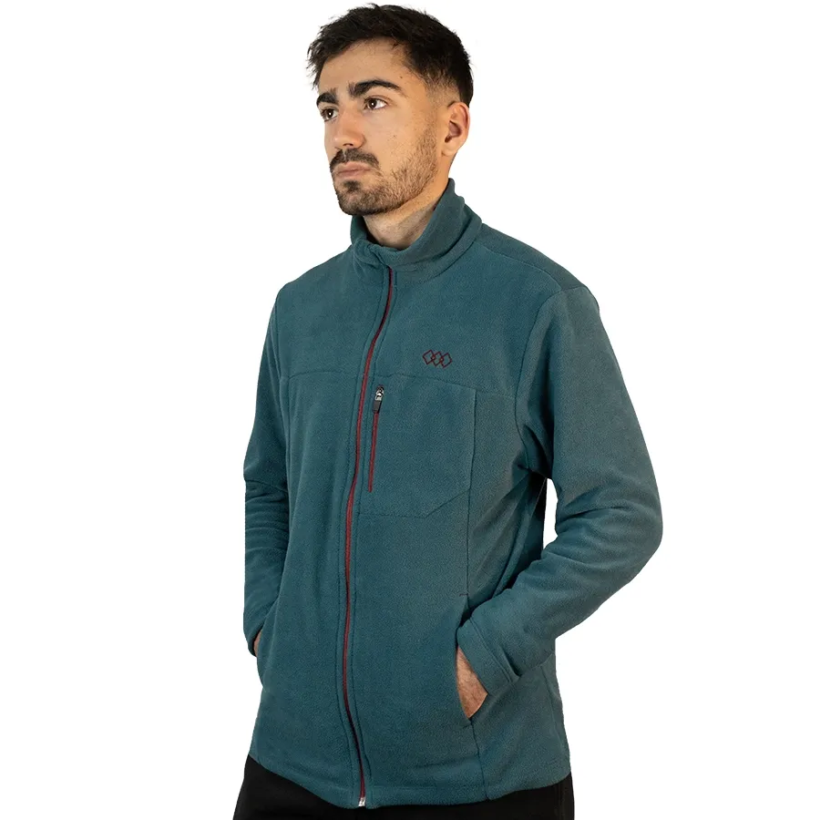 Imagen 1 de 5 de Campera Kamp Micropolar H25-VERDE