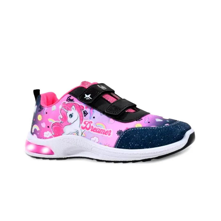 Imagen 0 de 3 de Zapatillas Footy Pop Unicornio Dreamer-NEGRO/FUCSIA/LILA