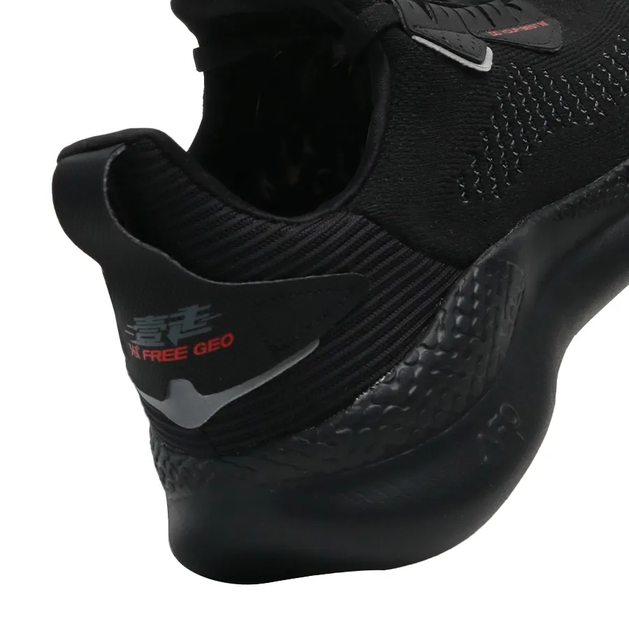 Imagen 4 de 5 de Zapatillas 361º Healthy Walk-NEGRO/ROJO