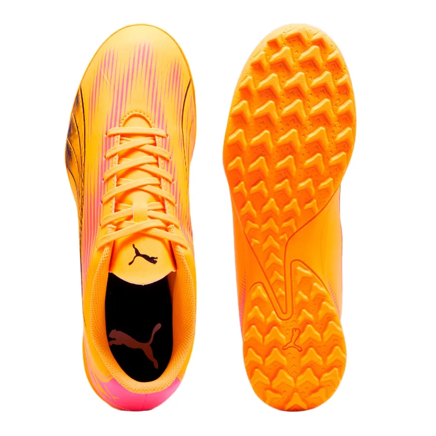 Imagen 2 de 5 de Botines Puma Ultra Play Tt-NARANJA FLUOR/NEGRO/ROSA