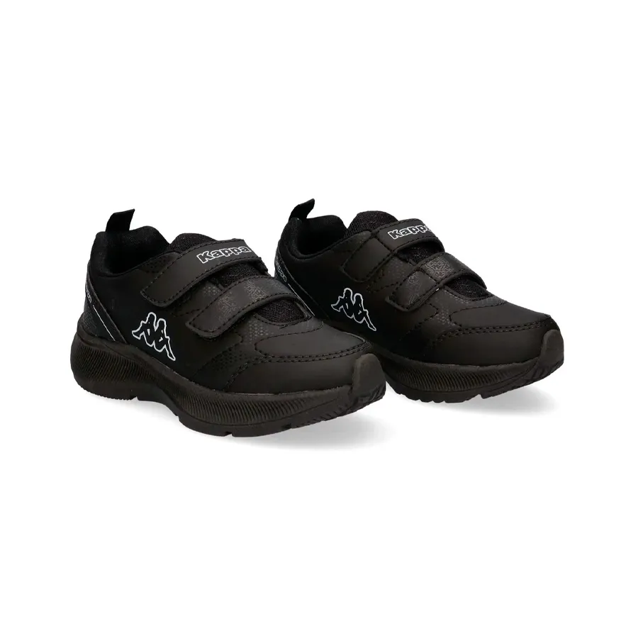 Imagen 1 de 5 de Zapatillas Kappa Break Kids Velcro-NEGRO