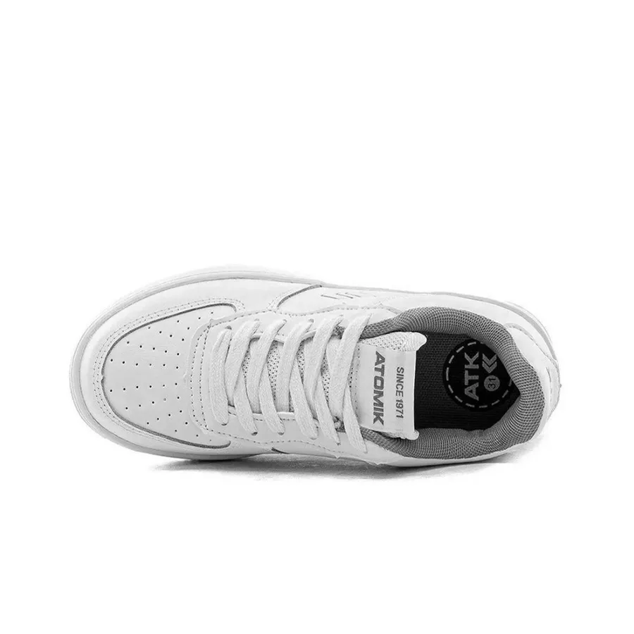 Imagen 3 de 5 de Zapatillas Atomik Cambridge-BLANCO/GRIS