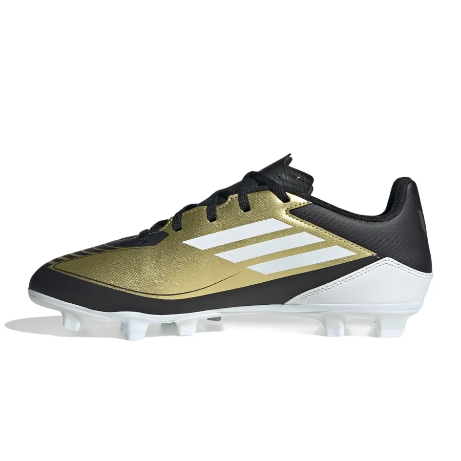 Imagen 2 de 8 de Botines adidas F50 Club FxG Messi-NEGRO/DORADO/BLANCO