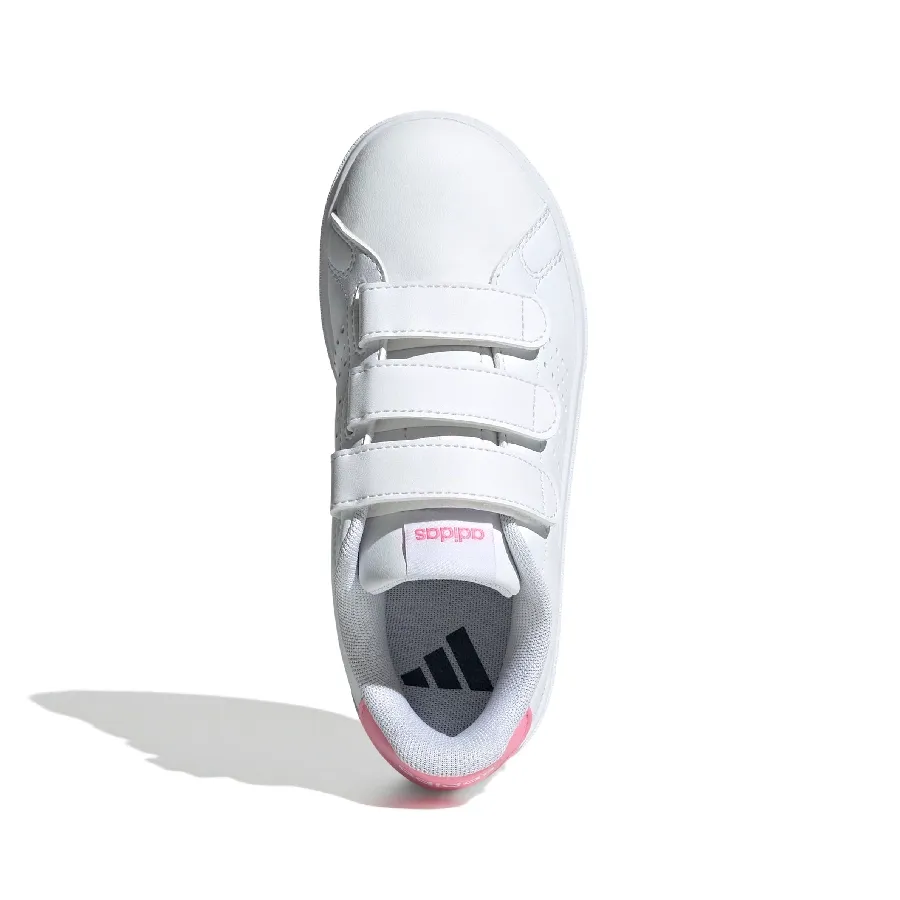 Imagen 3 de 8 de Zapatillas adidas Advantage Base 2.0-BLANCO/ROSA