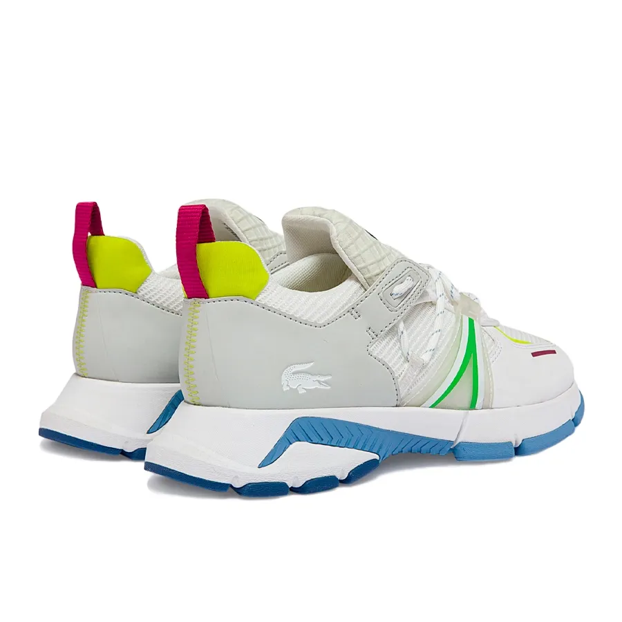 Imagen 2 de 5 de Zapatillas Lacoste L 003-BLANCO/FUCSIA/AZUL