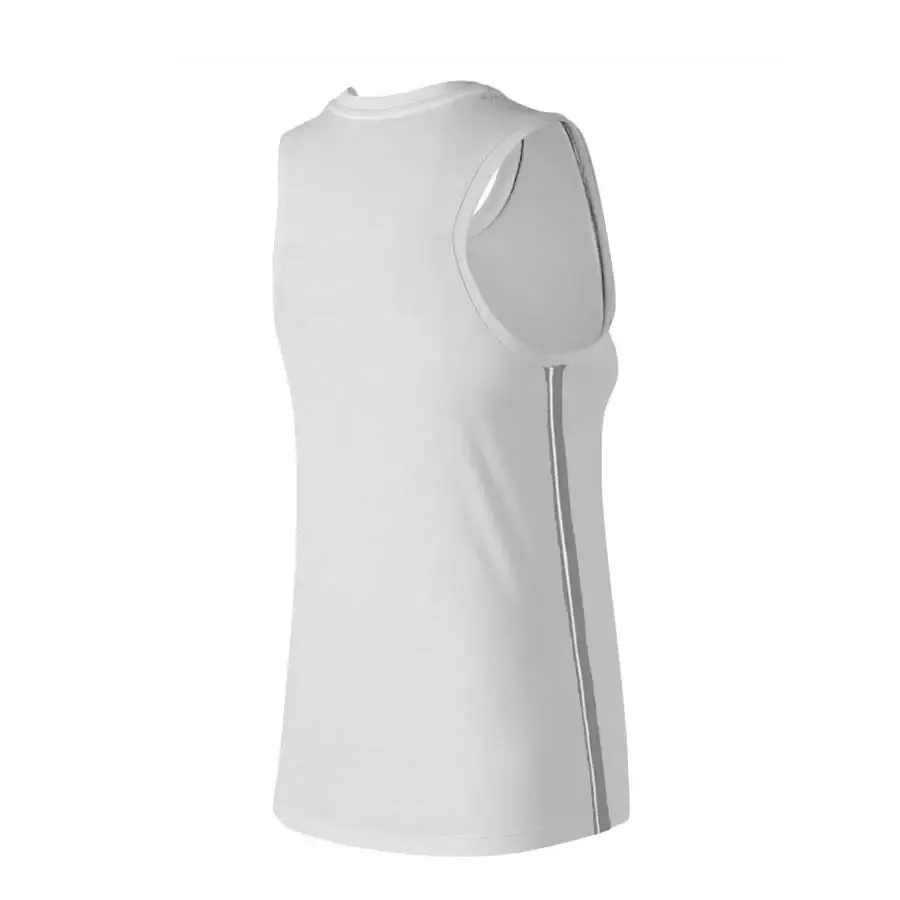 Imagen 1 de 2 de Musculosa New Balance Athletic Racerba-BLANCO