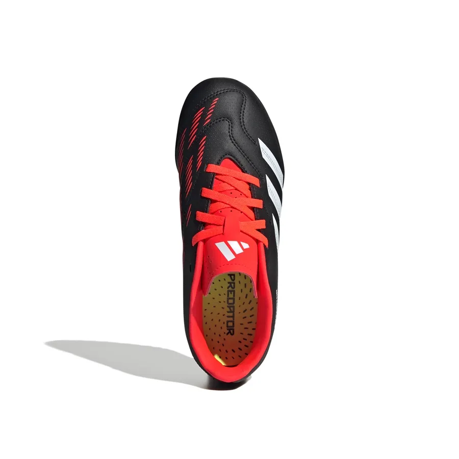 Imagen 1 de 8 de Botines adidas Predator Club Tf Junior-NEGRO/NARANJA/BLANCO