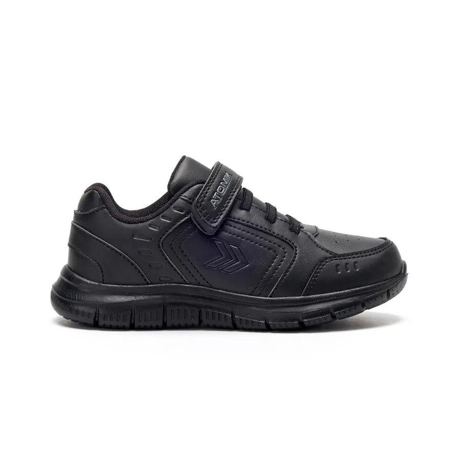 Imagen 0 de 4 de Zapatillas Atomik Casual Velcro Marsella-NEGRO