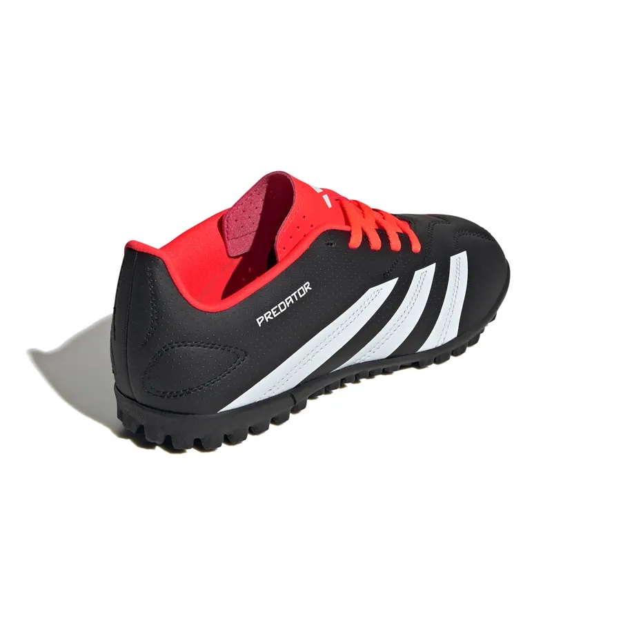 Imagen 5 de 8 de Botines adidas Predator Club Tf Junior-NEGRO/NARANJA/BLANCO
