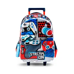 Mochila Footy C/Carro 18" Gamer