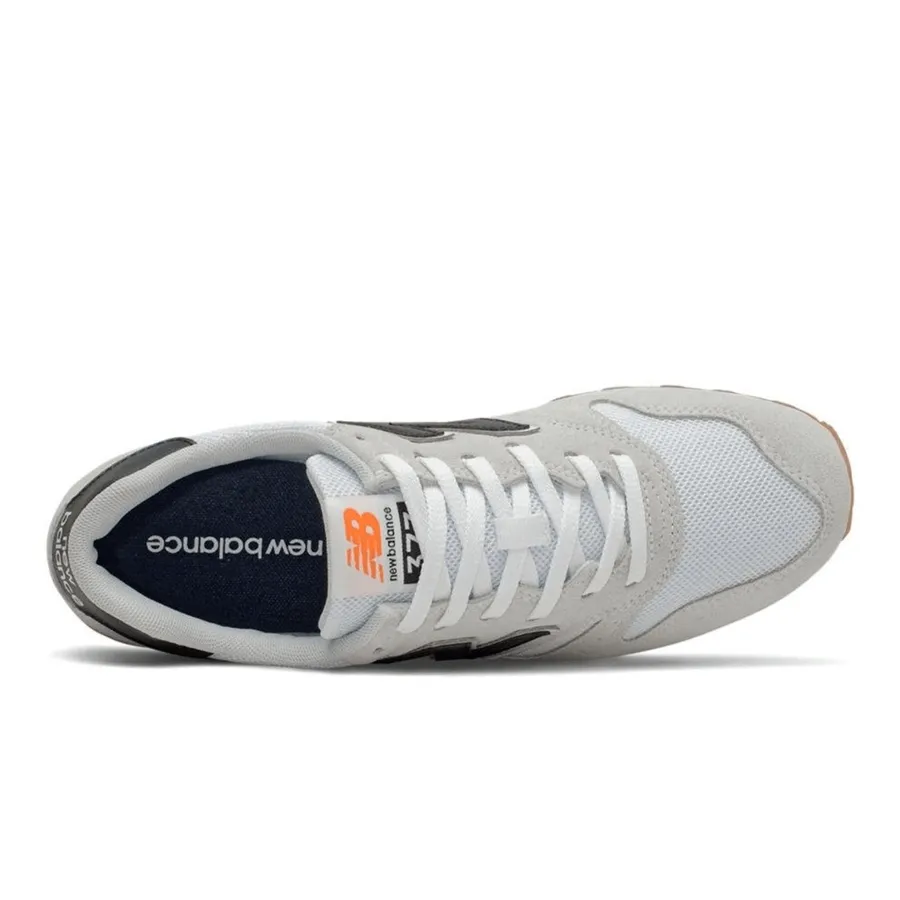 Imagen 2 de 4 de Zapatillas New Balance 373-GRIS/BLANCO/NEGRO