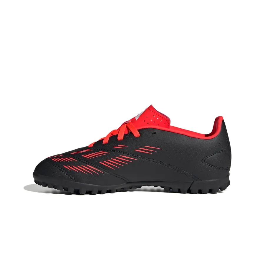 Imagen 3 de 8 de Botines adidas Predator Club Tf Junior-NEGRO/NARANJA/BLANCO