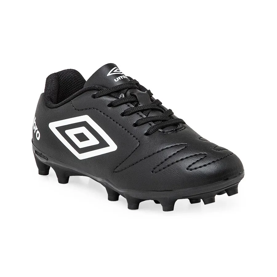 Imagen 1 de 5 de Botines Umbro Campo Class 2.2 Jr-NEGRO/BLANCO