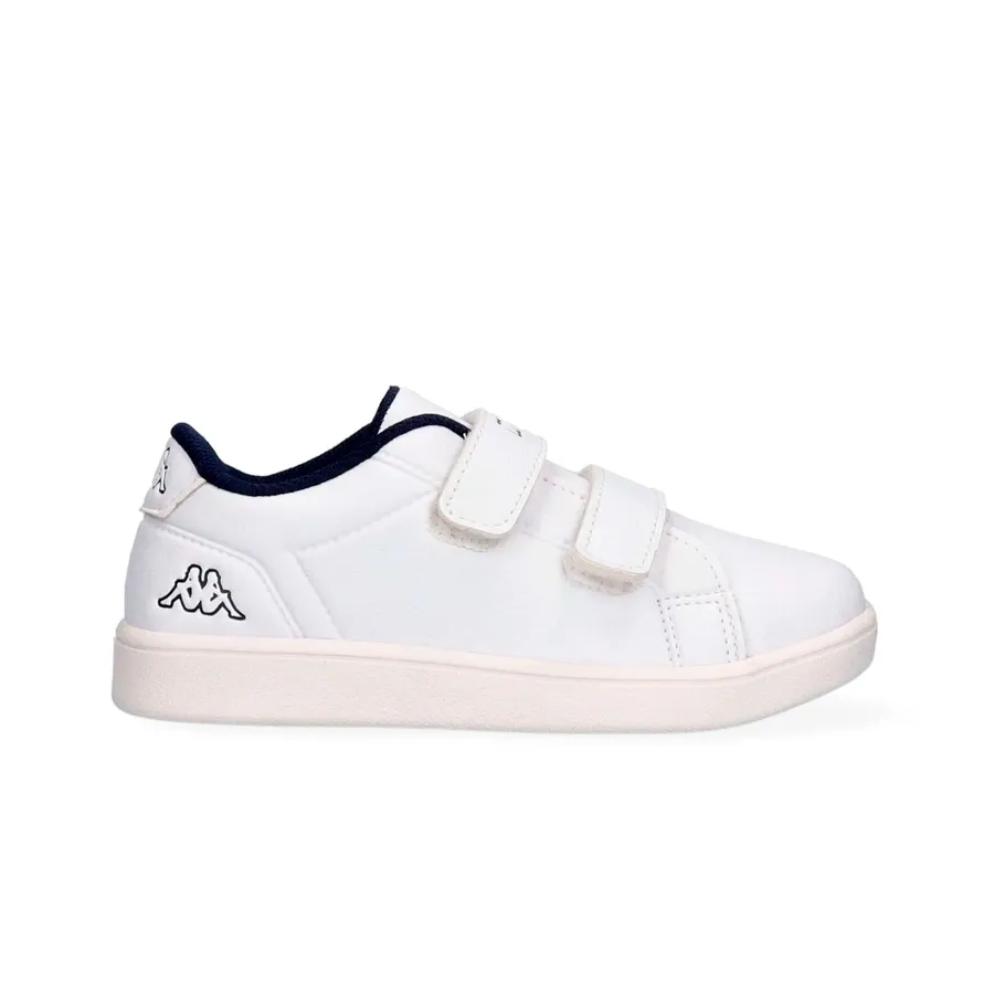 Imagen 0 de 4 de Zapatillas Kappa Colegial II Velcro-BLANCO/AZUL