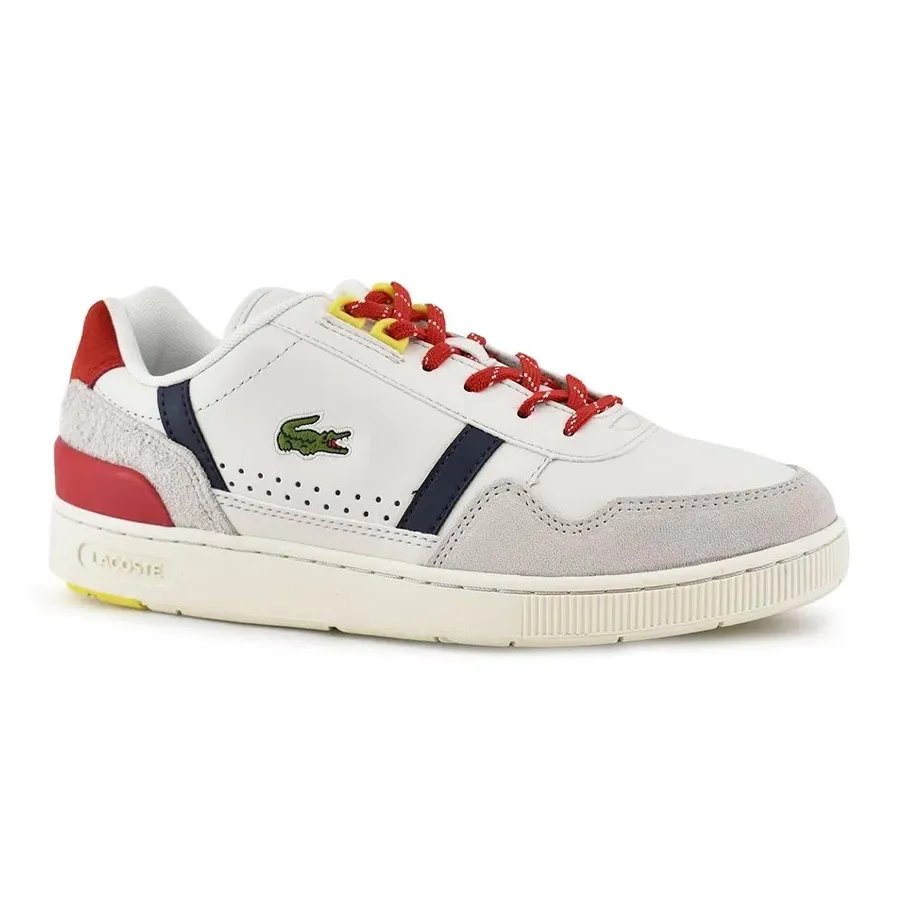 Imagen 0 de 4 de Zapatillas Lacoste T Clip-NATURAL/ROJO/MARINO
