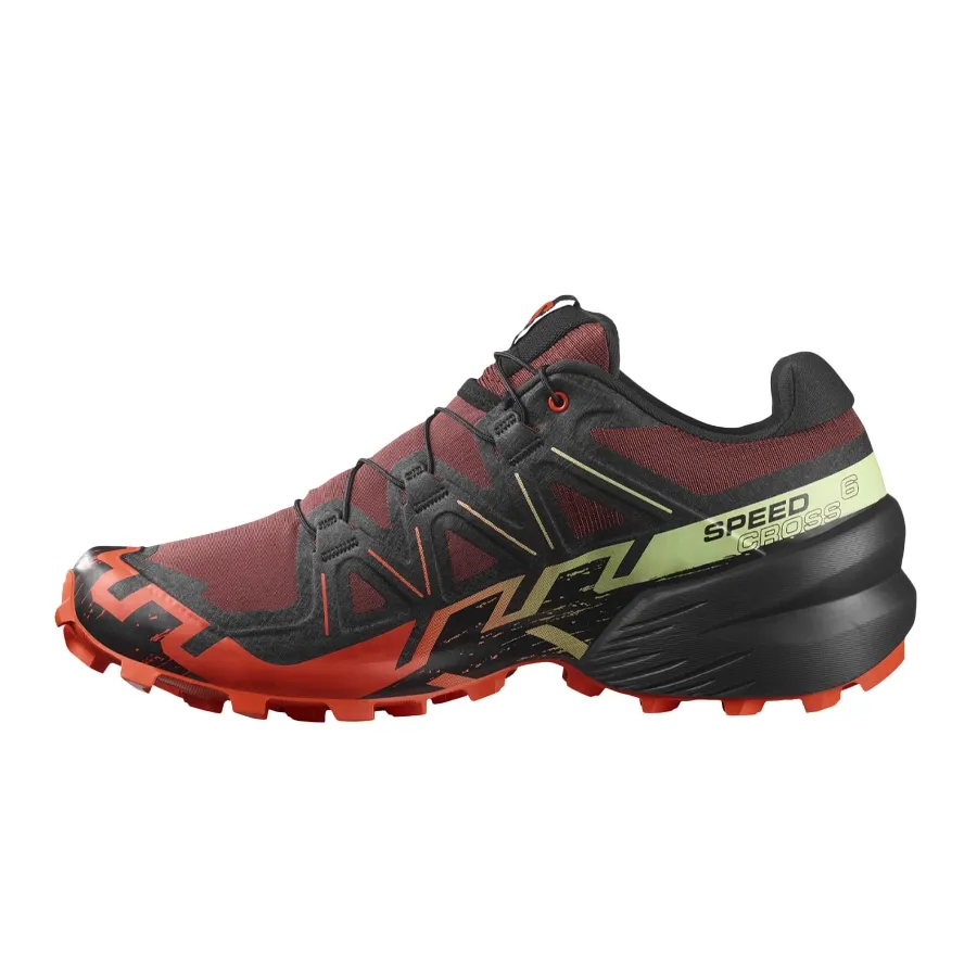 Imagen 2 de 6 de Zapatillas Salomon Speedcross 6-BORDO/NEGRO/LIMA