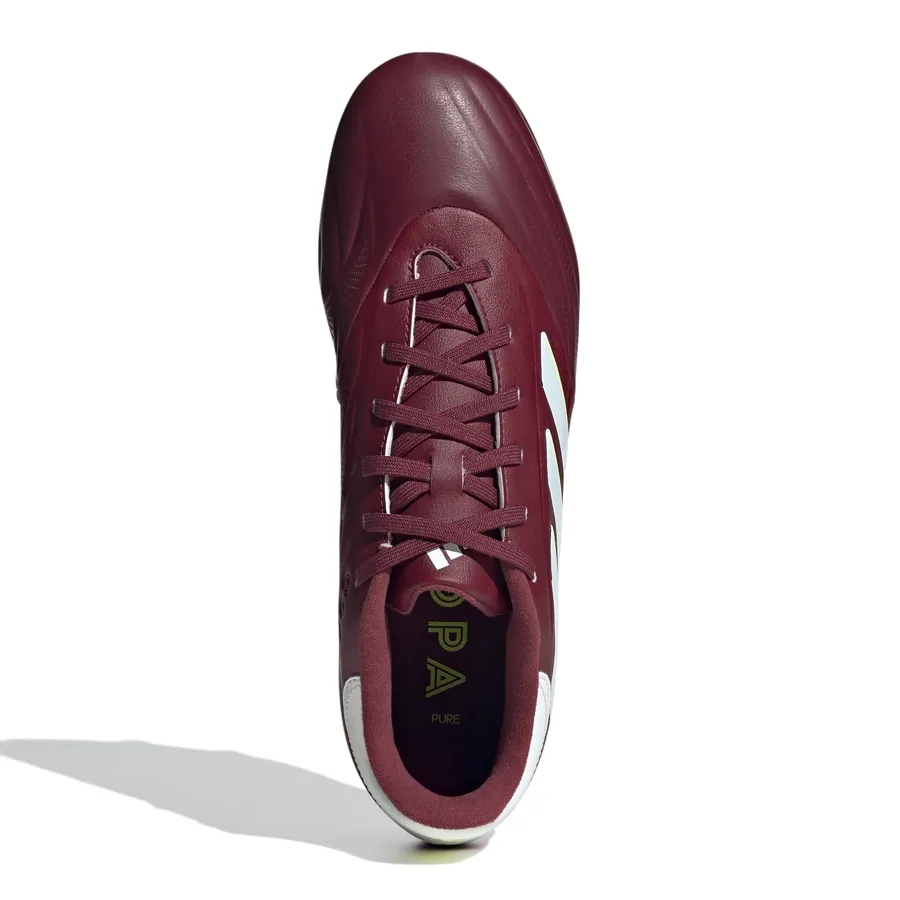 Imagen 2 de 9 de Botines adidas Copa Pure 2 League-BORDO/BLANCO/AMARILLO