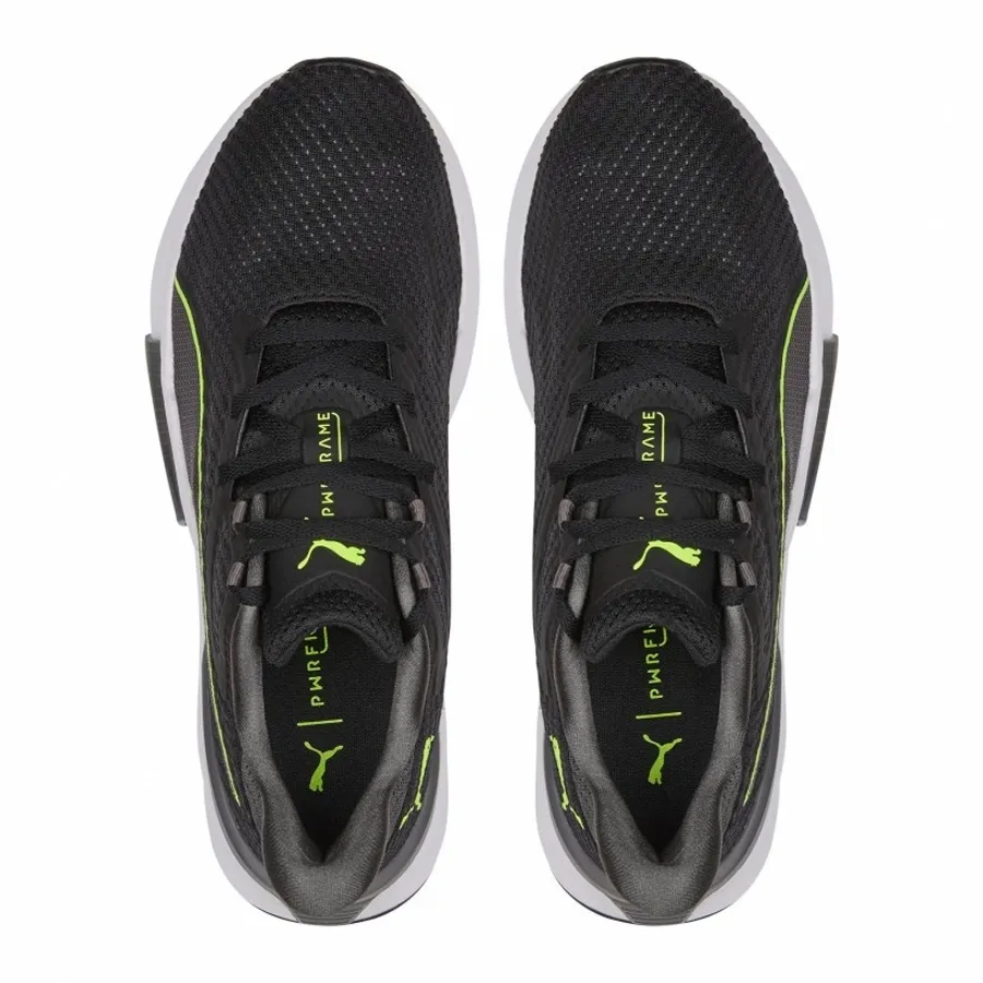 Imagen 3 de 5 de Zapatillas Puma Pwrframe-NEGRO/LIMA