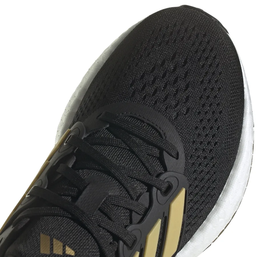 Imagen 7 de 8 de Zapatillas adidas Pureboost 23-NEGRO/DORADO