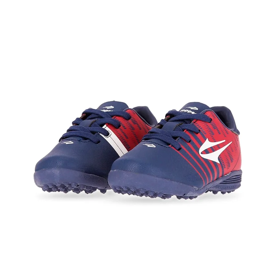 Imagen 2 de 4 de Botines Topper Kaiser II Kids-ROJO/AZUL/BLANCO