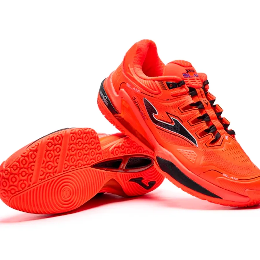 Imagen 1 de 7 de Zapatillas Joma Padel Slam W2408-NARANJA FLUOR/AZUL/NEGRO