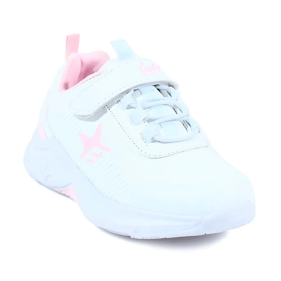 Imagen 1 de 2 de Zapatillas Footy Escolar Harvard 21-BLANCO/ROSA